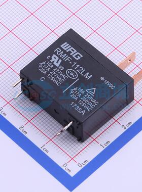 功率继电器 RMIF-112LM 插件,29x12.6mm 4 原装 电子元器件配单