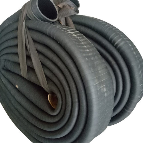 黑色钢丝橡胶管可折叠柔软大口径橡胶排水管农业灌溉钢丝橡胶管