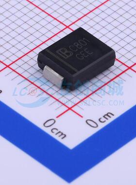 TVS/ESD管 SMCJ12A/TR13 SMC(DO-214AB) 12V 75.4A 君耀