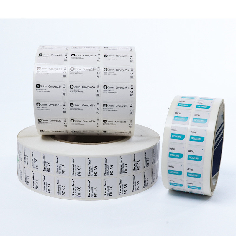 v0标签纸防火阻燃不干胶标签定做 耐高温条码打印纸阻燃pet级定制