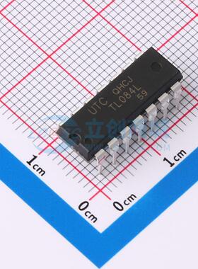 运算放大器 TL084L-D14-t DIP-14 原装正品 电子元器件配单
