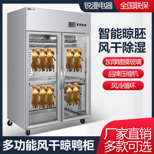 商用烤鸭晾风干胚柜晾鸭柜烧鸭烧腊烧鹅智能鸭胚吹干柜除湿保鲜柜