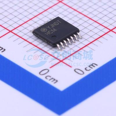 反相器 MM74HC14MTCX TSSOP-14 原装正品 电子元器件配单