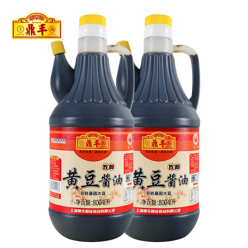 速发鼎丰黄豆厨房800ml 凉拌炒菜调味品 炒菜酱油调料酿造酱油
