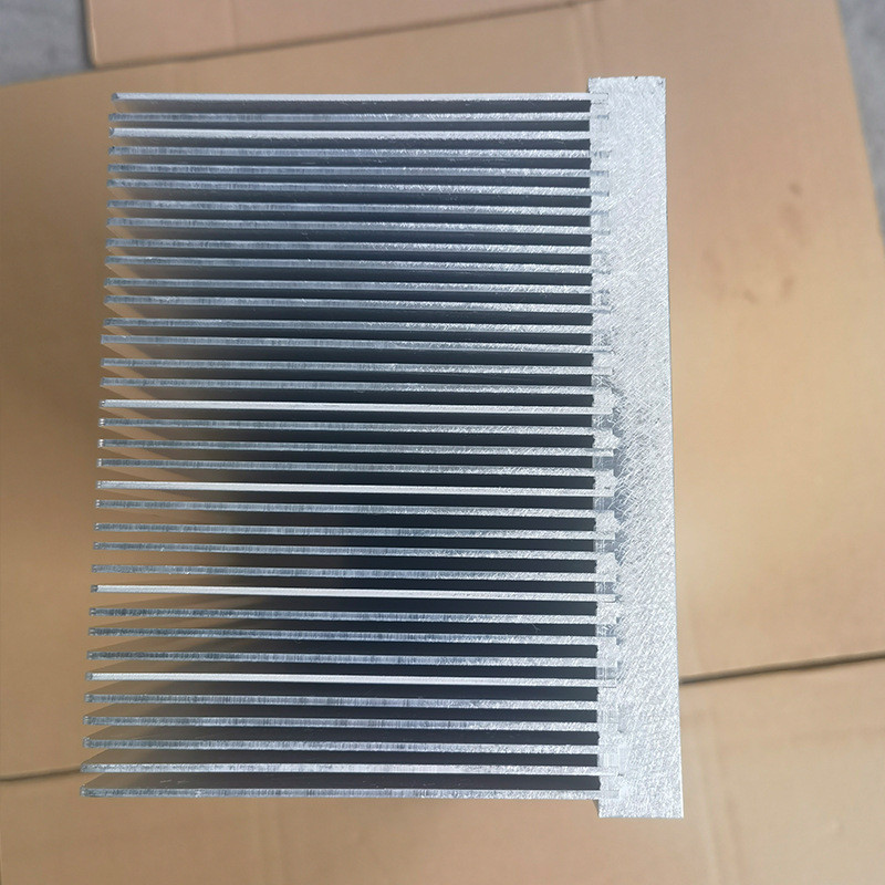 电子散热器高密厂家齿变频器铝型材散热器大功率紫铜热管散热器
