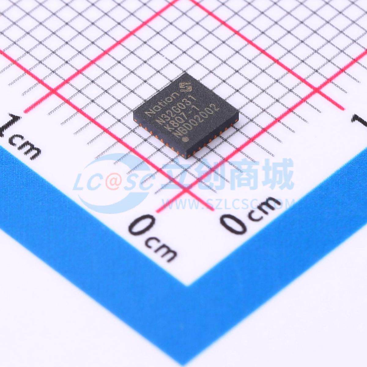单片机(MCU/MPU/SOC) N32G031K8Q7-1 QFN-32-EP(4x4) 电子元器件