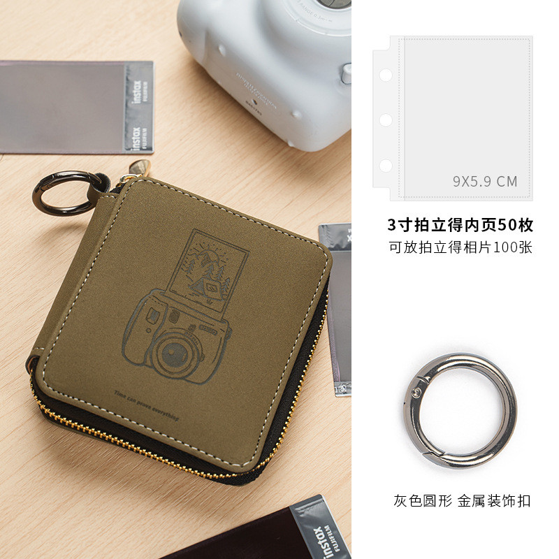 一mini收纳包拍立得宫格相纸3寸旅行相册富士照片收新款