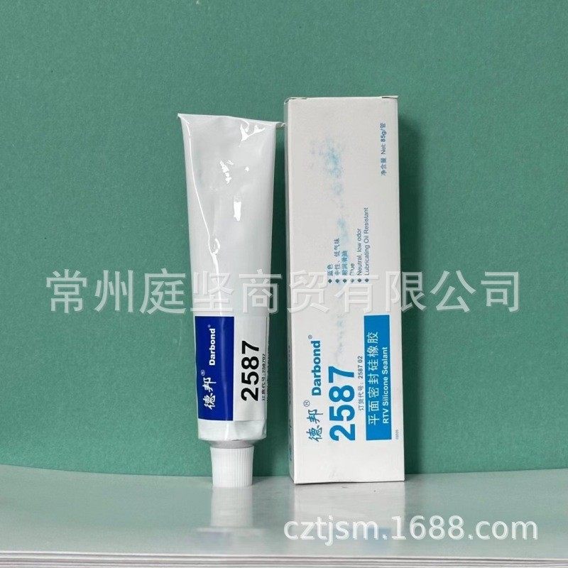 德邦2587rtv硅橡胶平面密封胶300ml/支