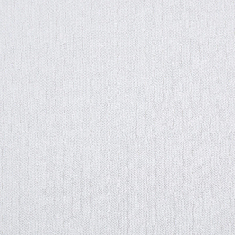 春秋婴提花面料两层移圈童小点子针织提花布全棉精梳透气面料