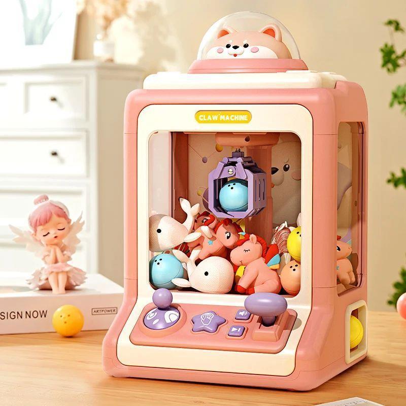 Mini claw machine clip large figure-size egg twisting machin