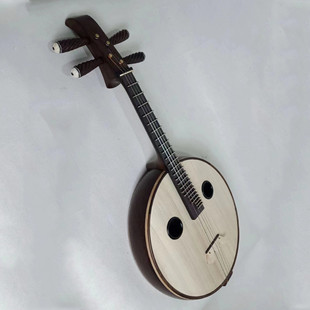 方头专业演奏考级练习中阮 直头 琴 黑酸枝木满月全圆 中阮乐器