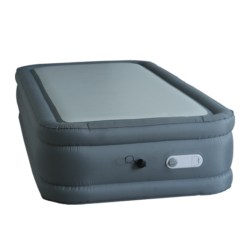 打地铺拉丝充气床户外pvc加厚午休折叠床家用双人气垫床充气床垫