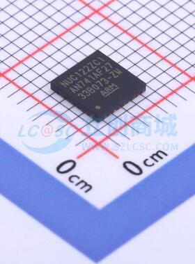 单片机(MCU/MPU/SOC) NUC122ZC1AN QFN-32-EP(5x5) 电子元器件