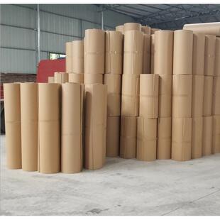 厂家直供包装纸加硬皮 板式家具包装双层瓦楞见坑卷纸 打包纸皮1m