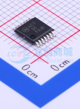 反相器 74ACT04MTCX TSSOP-14 onsemi(安森美) 电子元件原装正品