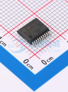 RS232芯片 ST3222EBPR SSOP-20 原装正品 电子元器件配单