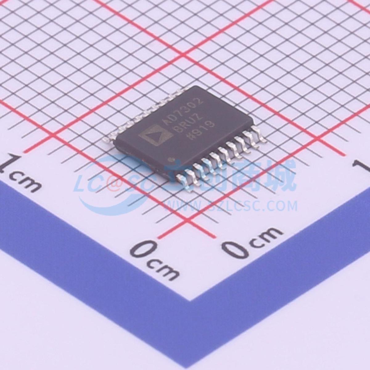 数模转换芯片DAC AD7302BRUZ-REEL7 TSSOP-20 电子元器件配单