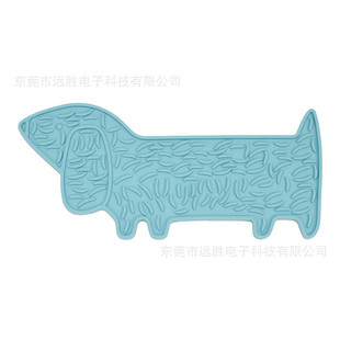 严选硅胶宠物舔食垫大中小犬慢食垫食品级食具宠物猫狗餐垫