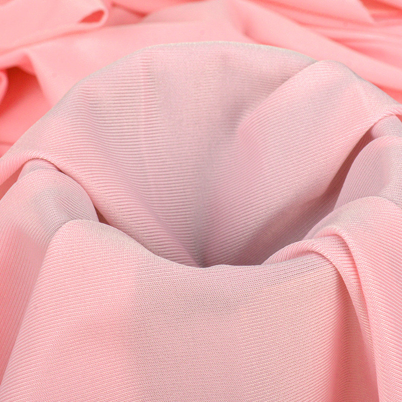 现货供应防晒平纹高弹力冰丝面料布凉感亲肤透气手袖面罩针织莱卡