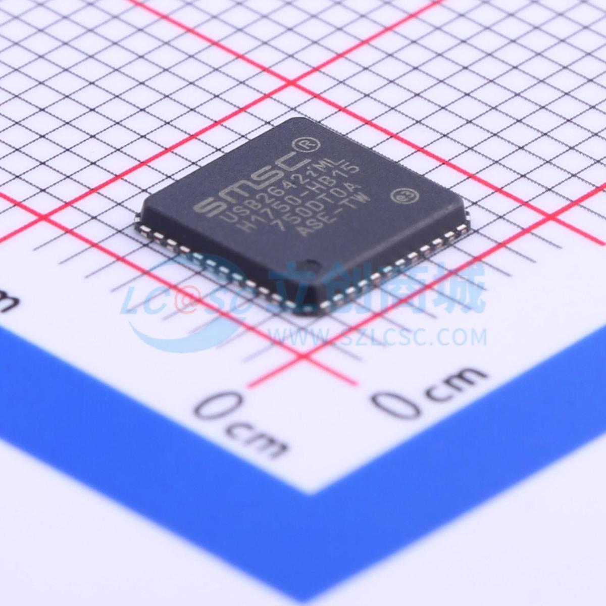 USB转换芯片 USB2642-I/ML QFN-48-EP(7x7) 原装 电子元器件配单
