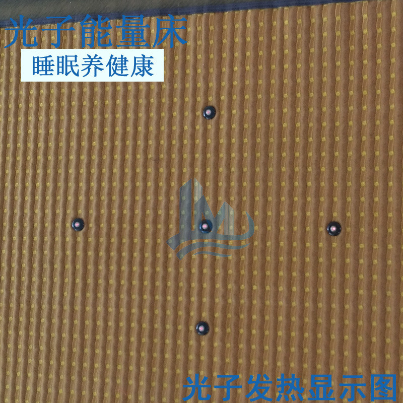 隆鸣负离子光波能量智能床光子温热远红外美容床垫可定制尺寸贴牌