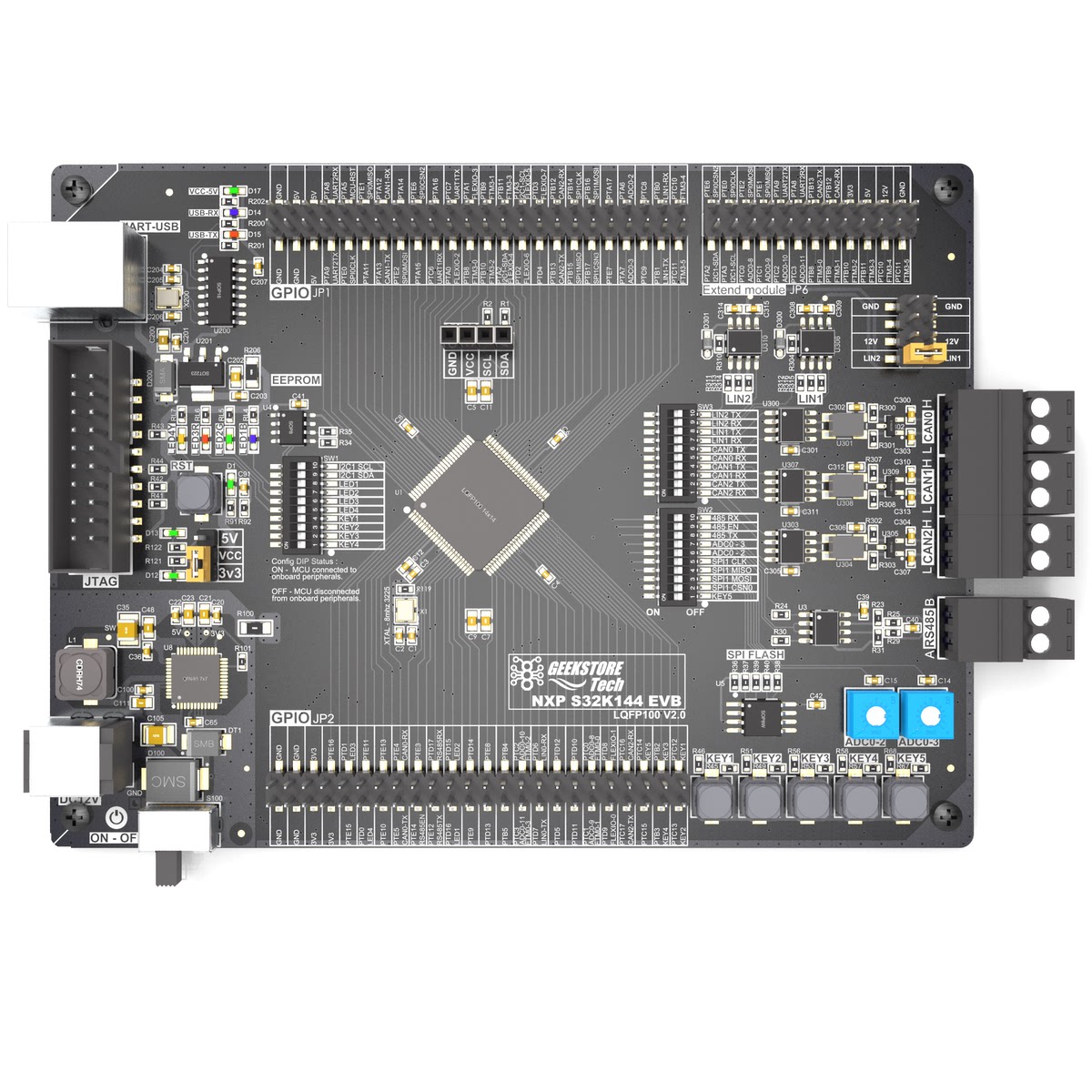品智科技 NXP S32K144 开发板 评估板 送例程源码 视频