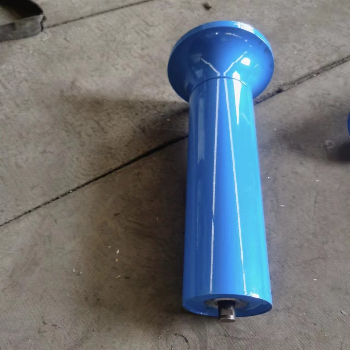 皮带输送带调心摩擦托辊电厂煤矿用td75型喇叭头摩擦下调心托辊