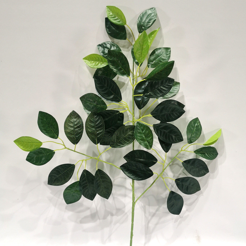 仿真植物年假叶带橘子果工程园林装饰桔树叶配件绿植厂家室内