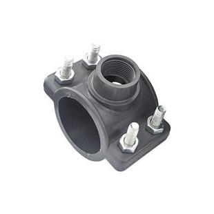 弧形接口管接头排水管硬管卡子4寸三通固定异形快接马鞍pe管零件