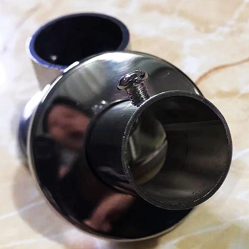 菲迪亚304材质打孔伸缩直杆打孔浴帘杆伸缩晾衣杆 挂衣杆厂家直销