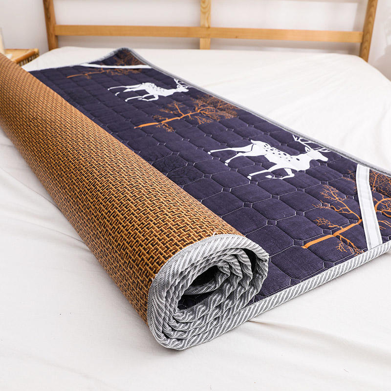 inc0硬垫两用床垫宿舍两面用凉席冬夏榻榻米床垫子1.8x2.0米四季