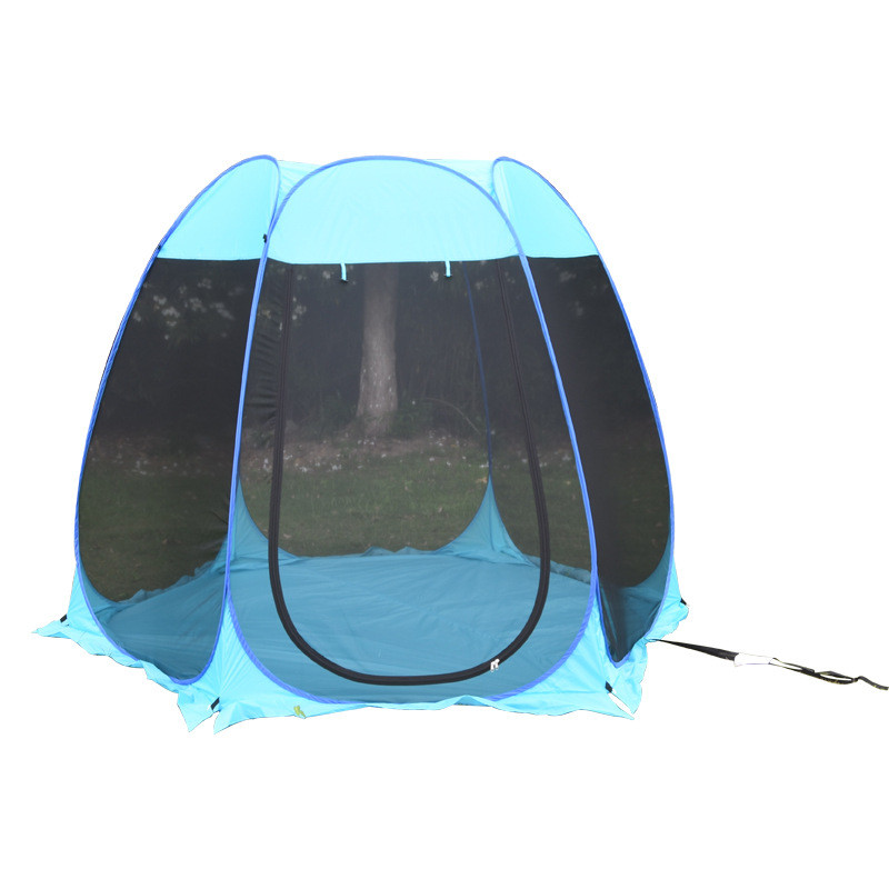 露营帐篷6-8人户外便携夏天防蚊帐篷全自动速开公园野餐沙滩帐篷