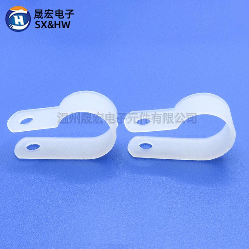 16r型线夹尼龙线扣线固定夹线卡束电缆线压线夹