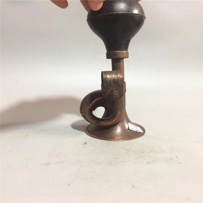 厂家古玩杂件批发铜器做旧仿古金属工艺品)黄包车喇叭(挂件