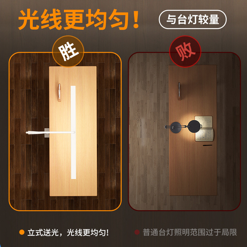 惠朵落地护眼灯全光谱学习客厅卧室防眩床头灯阅读台灯钢琴灯专用