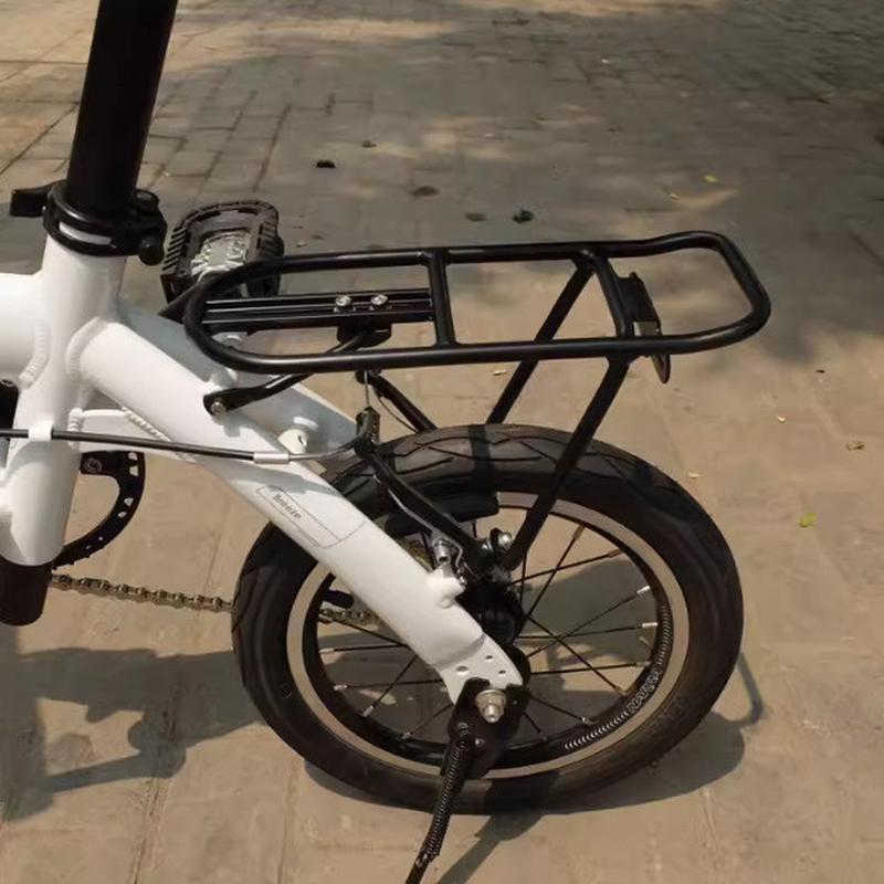 14寸铝合金后货架大行bya412行李架k3货架风货架子架折叠车前行尾