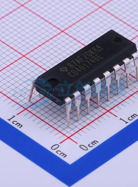 触发器 CD40174BE PDIP-16 原装正品 电子元器件配单