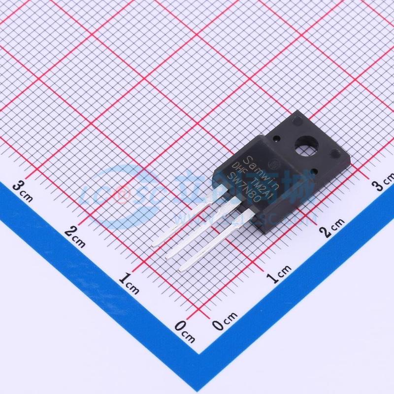 场效应管MOS SWM7N80D TO-220MF 800V 7A Samwin(芯派) 原装