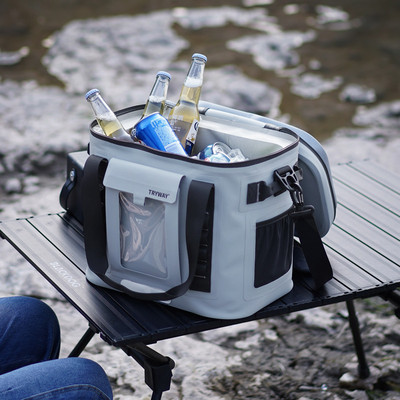 户外保冷箱露营野餐保温箱冷藏箱车载冰袋便携式收纳包可斜挎方便