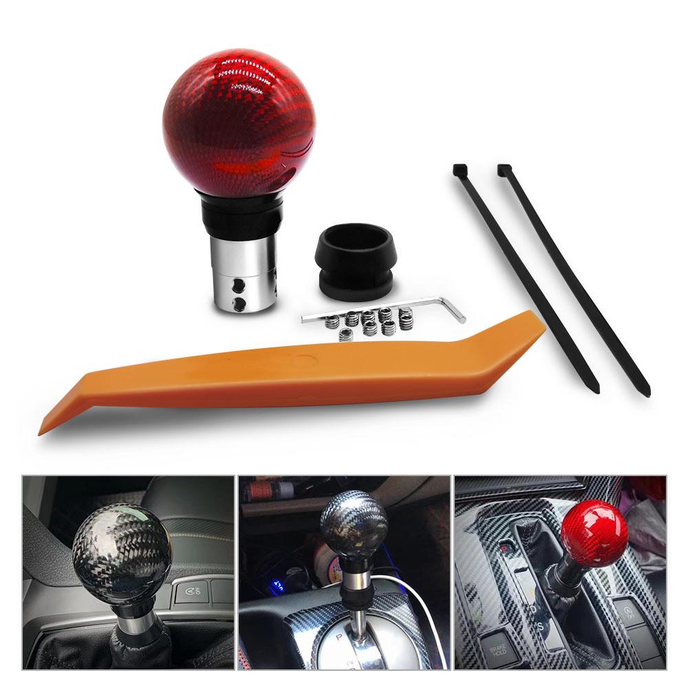 自动挡改装排挡头 4代飞度十代思域雅阁按钮档把专用碳纤维排挡