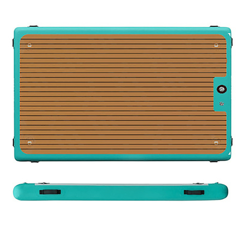 水上充气床可折叠垂钓钓鱼浮台毯气浮排拉丝气垫魔充厂家