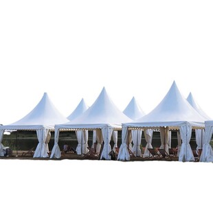 展会展览欧式市集活动户外四角帐篷尖顶篷房小型白色铝合金遮阳篷