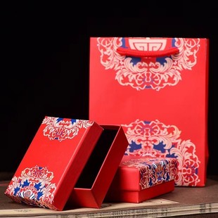 饰品礼品包装盒龙纹流苏腰带珍藏品盒子送礼礼品高端精致