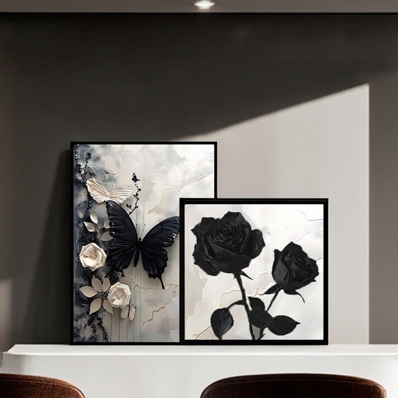 客厅装饰画卧室餐厅摆件轻奢高级感电视柜梳妆台床头简约装饰摆台