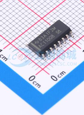 逻辑门 74AC11008D SOP-16 原装正品 电子元器件配单
