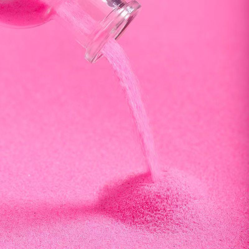 厂家批发网红沙景区娱乐沙画彩砂儿童染色彩砂diy娱乐烧结不掉色