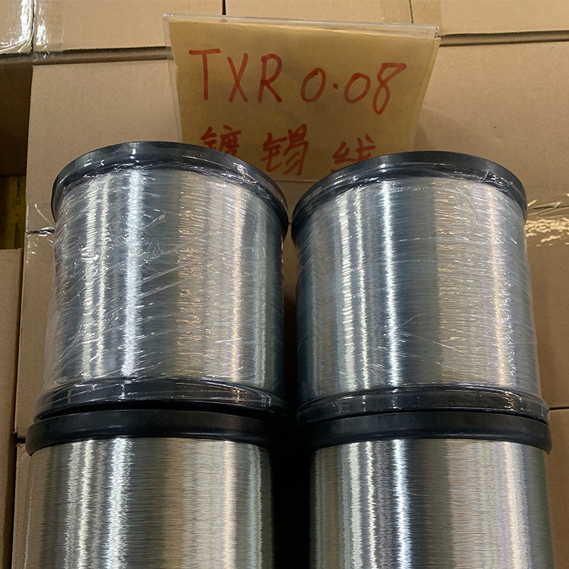 广东厂家供应tu1裸铜线0.08mm~0.32mm无氧铜镀锡丝焊接引线镀锡线