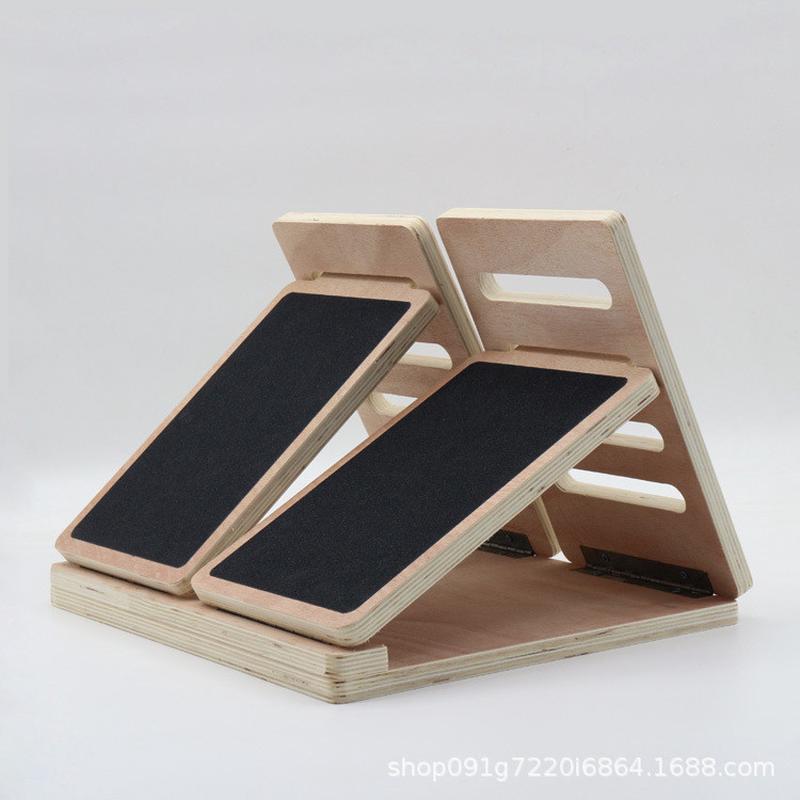 健身斜拉筋家用踏板小腿站立抻筋拉伸板可调节拉筋板支持加工