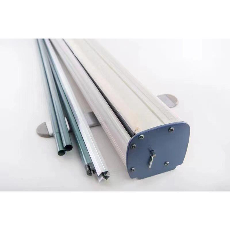 户外海报架工厂直供铝合金宣传展示架便携门型展架易拉宝广告牌