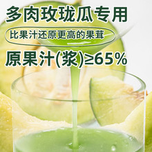 玫珑蜜瓜果酱1.2kg 商用梅陇玲珑瓜果汁果茸酱奶茶店专用山东优雅